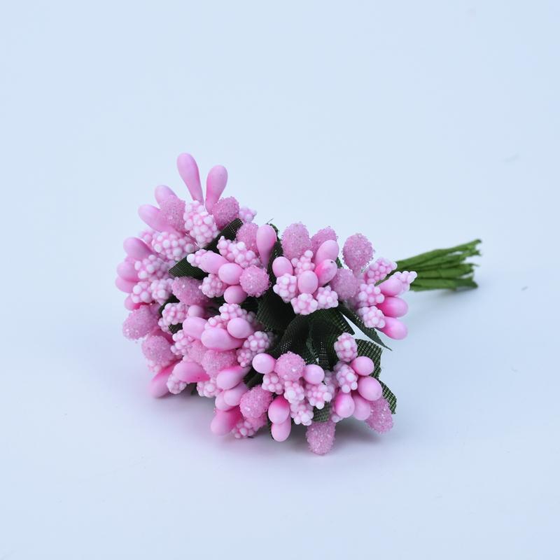 Decorative Flowers Wreaths Fake Plants Stamen Scrapbooking Festival Decoration Home Wedding Bridal Bouquets Artificial Flowers