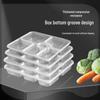 Ji Wang Gu Six-Compartment Disposable Lunch Box Set