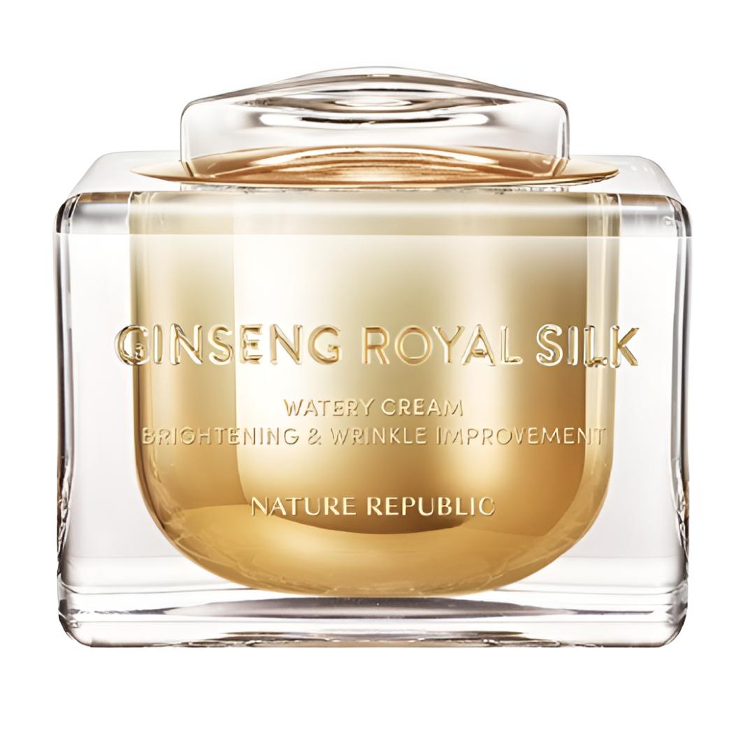 [NATURE REPUBLIC] Увлажняющий крем с женьшенем и шелком 60 мл