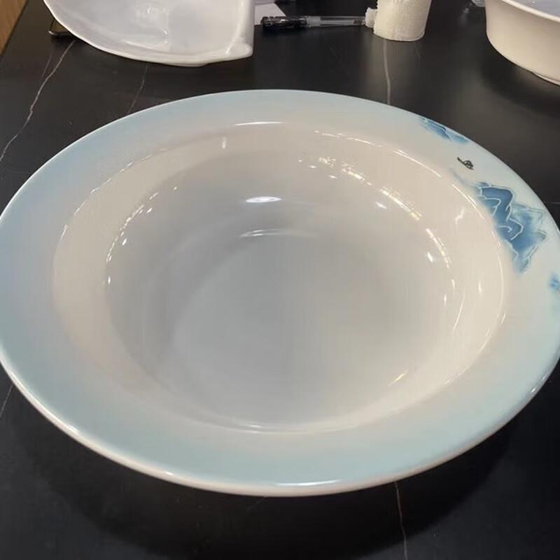 Shengjia Melamine Deep Fish Plate