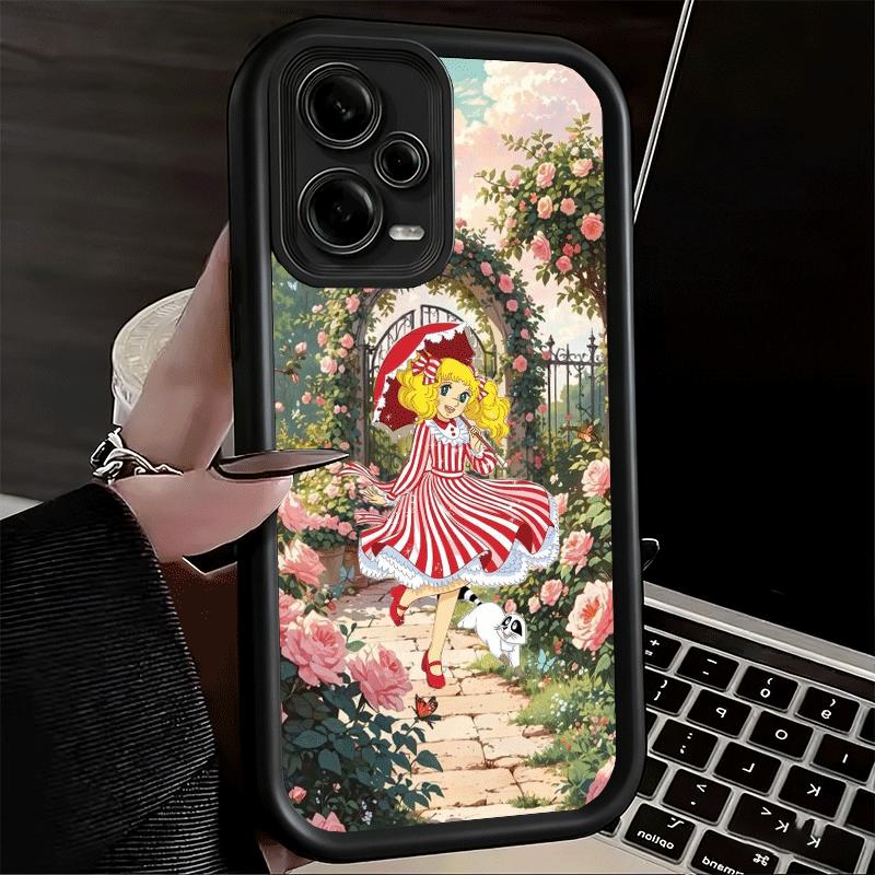 Anime Candy Candy Soft Phone Case for Xiaomi Poco X7 X6 X5 Pro X4 Gt X3 F7 Ultra M8 M7 Redmi 15C 15 14C 13 13C 12 12C 10 10C
