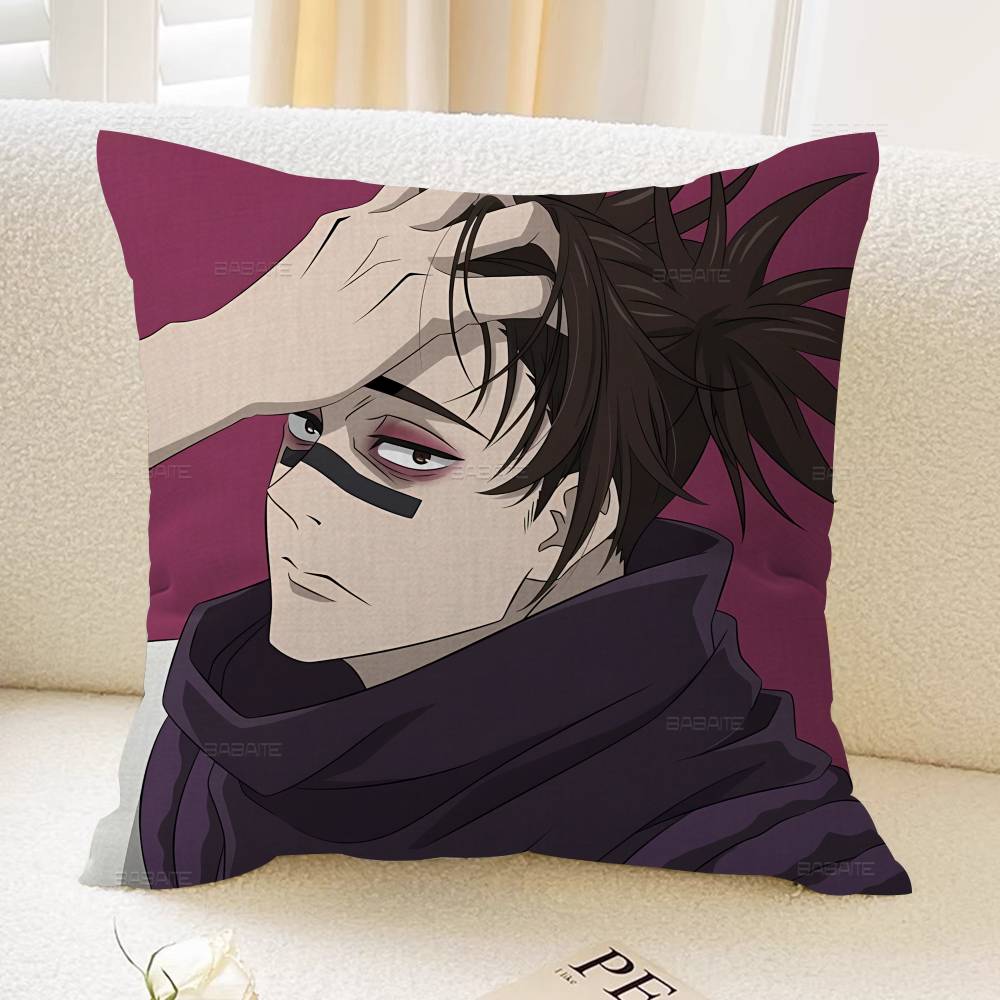 Choso Jujutsu Kaisen Anime Maple Design Cushion Cover Happy Autumn Harvest decor Holiday Decorati Pillow Cover