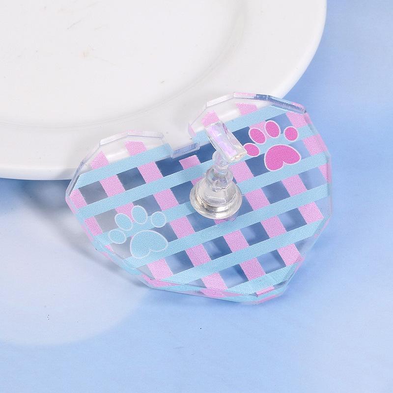 

Горячая Распродажа Корова Nail Art Практика Палитра Держатель Для Ногтей Акриловая Подставка Для Ногтей