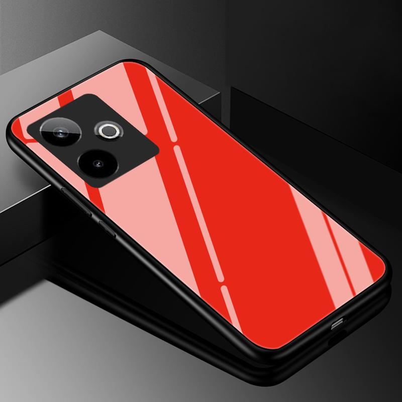 Tempered Glass Phone Case For Realme GT 7 Luxury Hard Back Bumper Cover for Realme GT7 5G Realme Neo7 Neo 7 SE Capa Soft Bumper