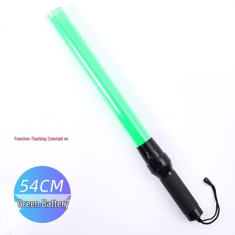 Rechargeable LED Traffic Baton with Emergency Whistle and Flashing Strobe