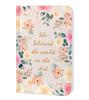 Accuprints A5 Premium Soft Bound Notebook Diary For Girls And Women |Size - 6 X 9 Inch | 144 Ruled Pages With Planner, 8