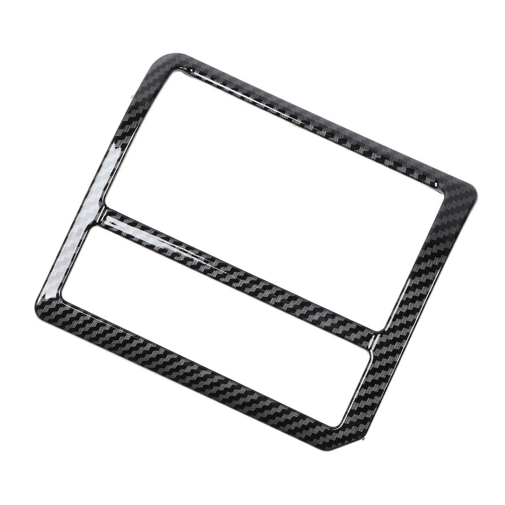 Headlight Switch Button Decorative Cover Trim Carbon Fiber Style Inner Headlamp Switch Button Decora