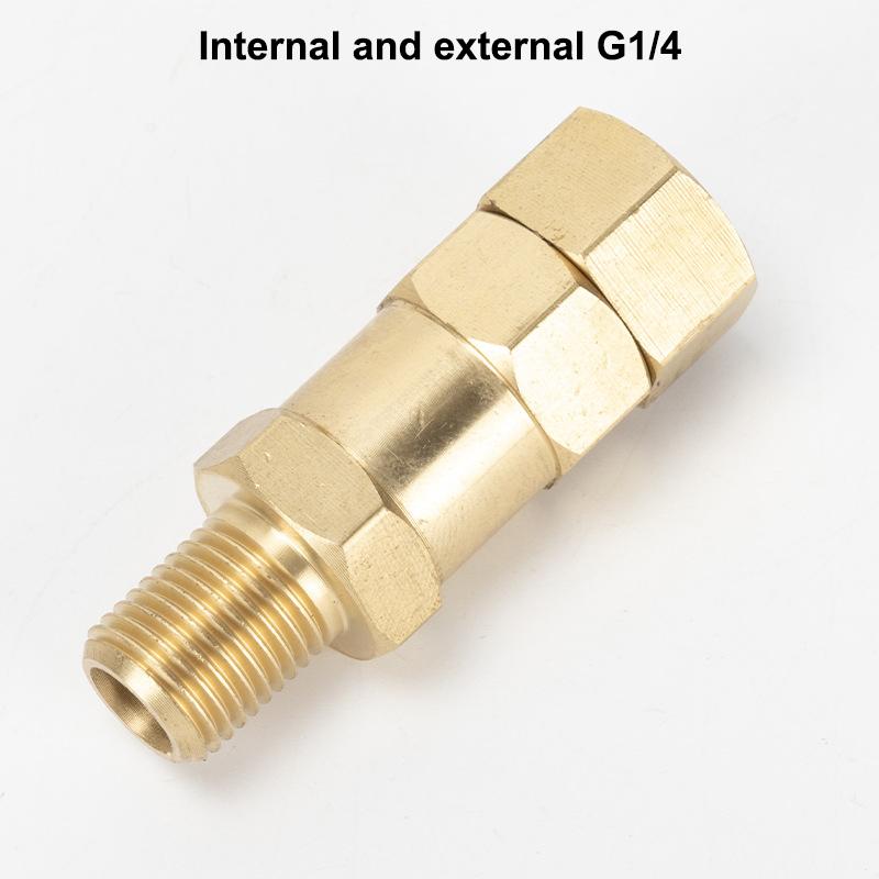 High Pressure Car Wash Water Gun For K Series Cleaning Hose Quick Connector 360° Rotating Anti Winding Accessories Tool
