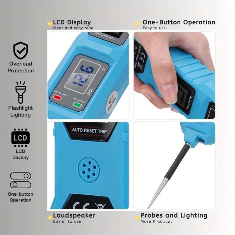 Automotive Electric Circuit Tester Car Electrical System Tester Car Truck Circuit Scanner Pen With LED Light Digital Display Vehicle Diagnostic Tool