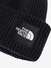 The North Face Short Rib Size F Beanie, Black,