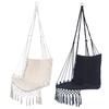For Hammock Chair Macrame Swing  Hanging Cotton Rope Hammock Swing Chair for Indoor and Outdoor Use