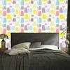 Colorful Cheerful Kittens Wallpaper for Living Room and Bedroom 50x1000