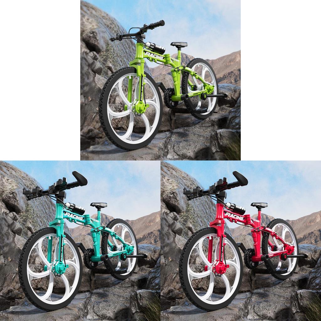 Plastic Mountain Bike Model Toy With Realistic Design For Boys And Collectors
