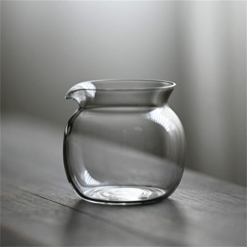 

Japanese Style Clear Heat Resistant Glass Cha Hai Tea Pitcher Fair Cup Kungfu Tea Set Accessories Teaware 150ml чистый