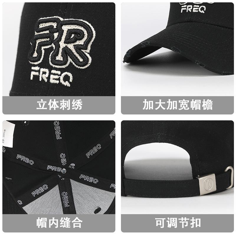 New Embroidered Letter Baseball Cap Men and Women Outdoor Leisure Sunscreen Sunshade Fashion Versatile Travel