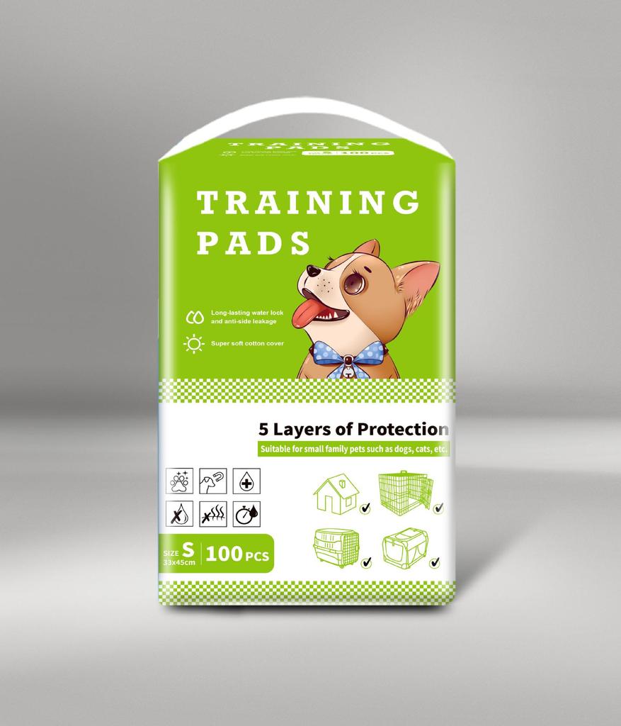 Pet Training Pads: Disposable, Thickened Pee Pads & Diapers for Dogs & Cats