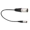 Mini XLR 3PIN Male to for Canon Audio Cable for Transfering Camera Microphone Interface