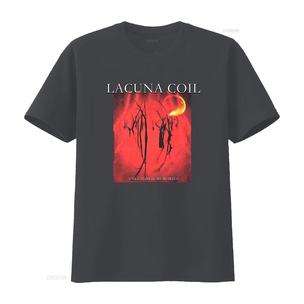2000s Vintage Lacuna Coil Unleashed Memories T Shirt XL Size Perfect for Rock Fans Vintage Washed Soft Homme Stylish