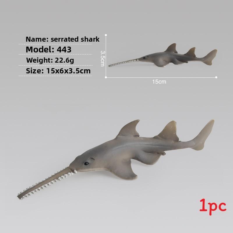 Simulated Shark Turtle Clownfish Crab Killer Whale Marine Animal Model Ornament For Aquarium Enthusiasts And Collectors