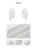 2026 Spring/Summer Women's Striped Shirt Dress – Casual Fashionable Bodycon Design