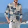 Men'S T-Shirt Street Casual Fashion Long Sleeved Top