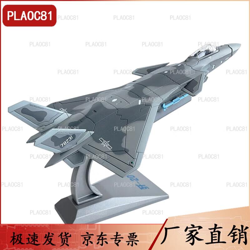 Модель истребителя J-20 из сплава (1:72 Масштаб)