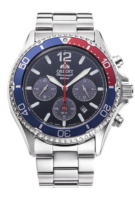

[ORIENT] ORIENT Mako SOLAR PANDA Solar Panda Сделано в Японии Гарантия отечественного производителя RN-TX0201L Мужская темно-синяя