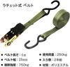 KOKITEA Cargo Lashing 6m 800kg Breaking Set of Fastening and for Moving and Transport Ratchet-Type Tie-Down Belts, Long, Load, 4, Multi-Purpose