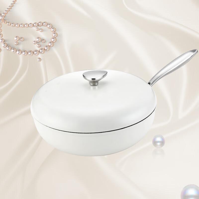 Ba'er De Crystal Fine Iron Frying Pan