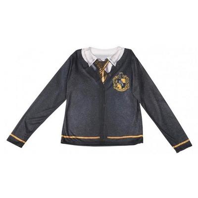 HARRY POTTER Bayan/Bayan Hufflepuff Kostüm Üstü
