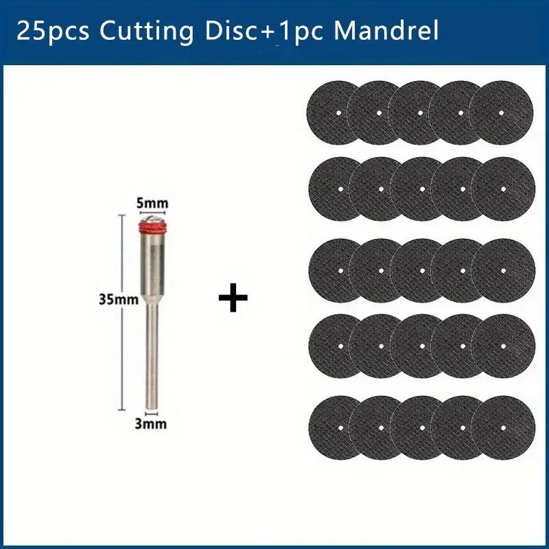 16/26/64/104Pcs 32mm metal cutting disc, grinder rotating tool accessories, circular saw blade wheel, cutting sand disc