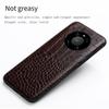 Original Cowhide Leather Phone Case for Huawei Mate 60 60Pro 60RS 50Pro 40Pro 40RS Full Protection Luxury Back Cover