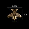 i-Remiel Fashion Retro Creative Bee Brooches Suit Wedding Brides Men's and Women's Shirt Collar Pin Accessories for Women 1 PCS