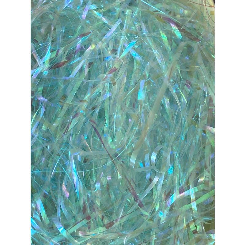 Iridescent Raffia Filler Gift Box Packaging, Valentine's Day, Easter Plastic Raffia Filler Silk Birthday Gift Box Favor Bag Decor Filler Valentine Day