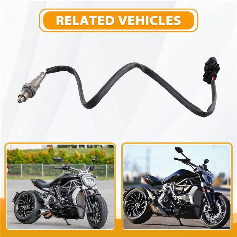 AB77-For Ducati Diavel 1260 S Xdiavel 2017-2021 Lambda Oxygen O2 Sensor 55214491B