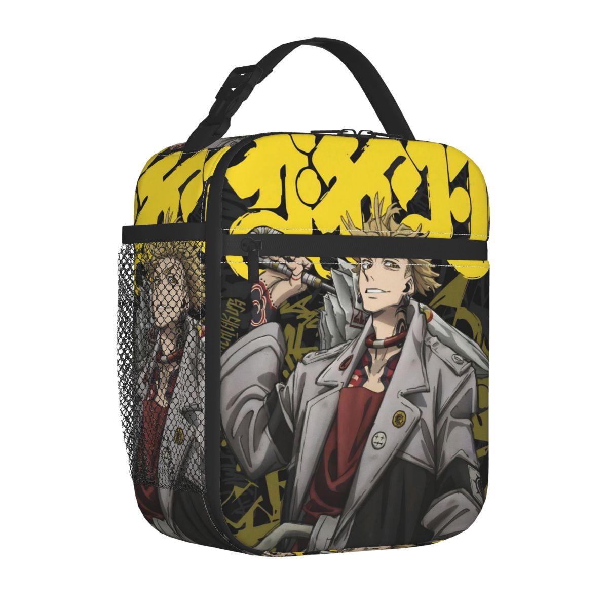 Enjin Gachiakuta Anime Insulated Lunch Bags Food Container Bags Portable Thermal Cooler Lunch Boxes For Work One Size