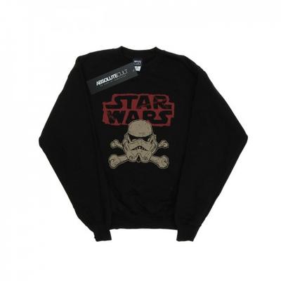 Mens Stormtrooper Skull Logo Sweatshirt