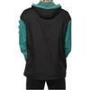 adidas Colorblock Zip-Up Sportjacke Herren Oberbekleidung Schwarz Grün DW8098