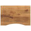 Solid Mango Wood Desk Top with Cutout 80 x 60 x 2.5 cm