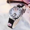 Stylish Kids' Leather Strap Quartz Watch for Girls and Boys