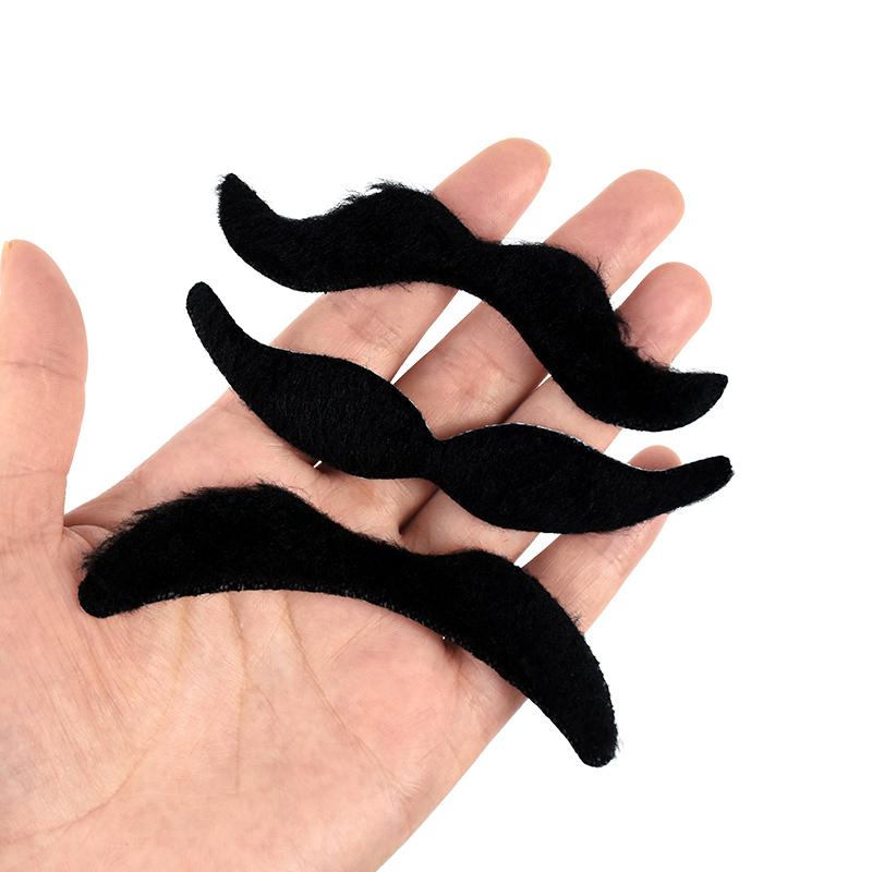 48pcs Funny Mustache Wedding Birthday Party Photobooth Props Kids Pirate Party Costume Cosplay Fake Beard Halloween Decoration