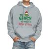 Men's Print Hooded Sweatshirt Long-Sleeve Casual Pullover Hoodie Hooded Sweatshirt