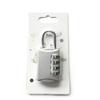 Coded Lock Zinc Alloy Keep Security Combination Padlock for Luggage Cases Filing CabinetsSilver