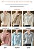 Women's 100% Pure Wool Thickened Half-Zip Cable Knit Cardigan