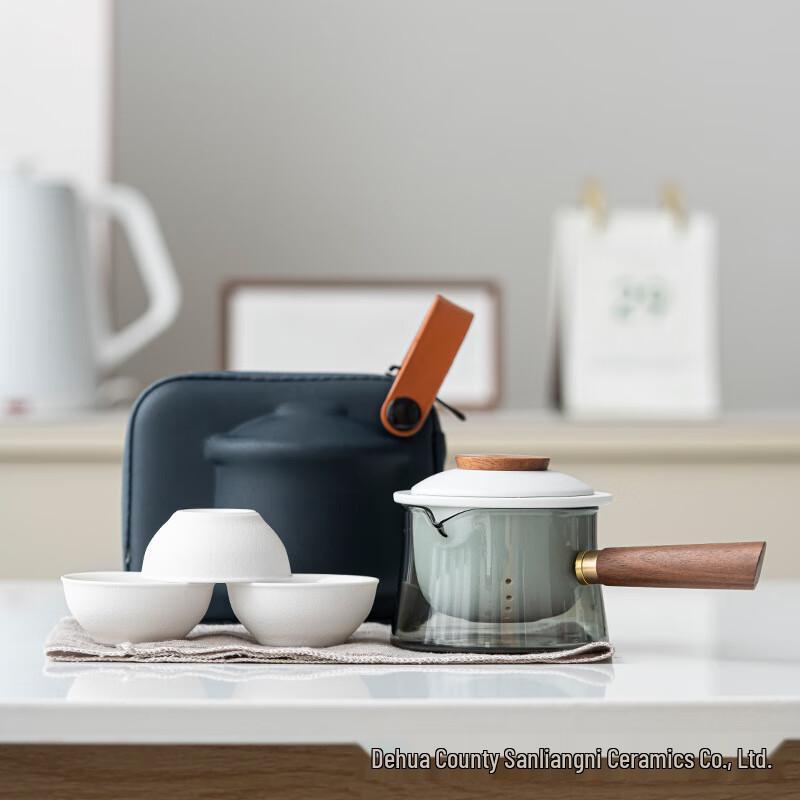 

LISM Ceramic Portable Tea Set