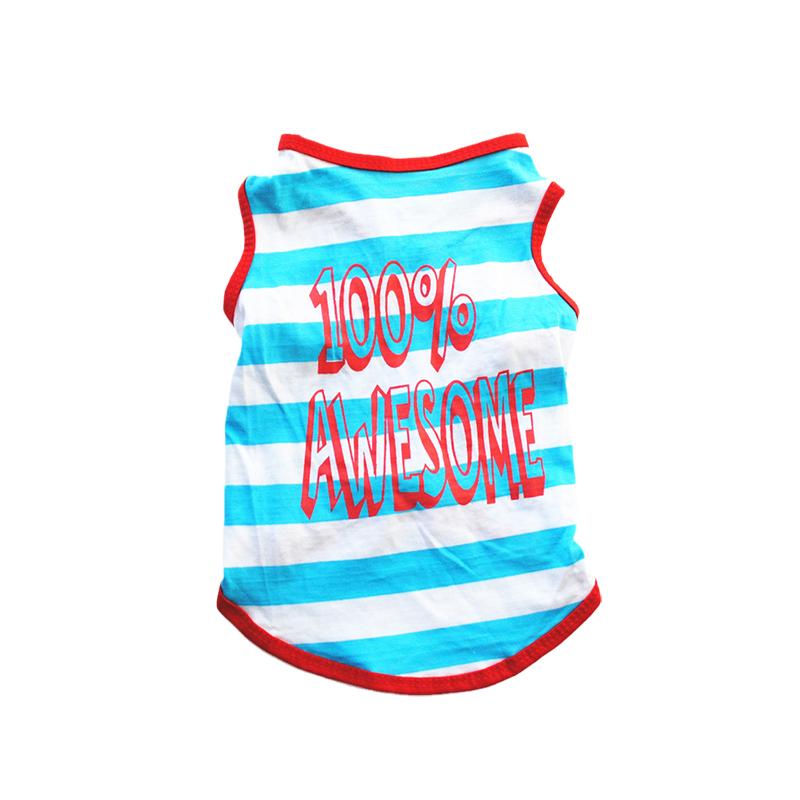 Summer Puppy Dog Cat Cooling Vest Shirt Cheap Pet Clothes for Small Dogs Boy Chihuahua Poodle Shirts Wholesale Mascotas Clothing