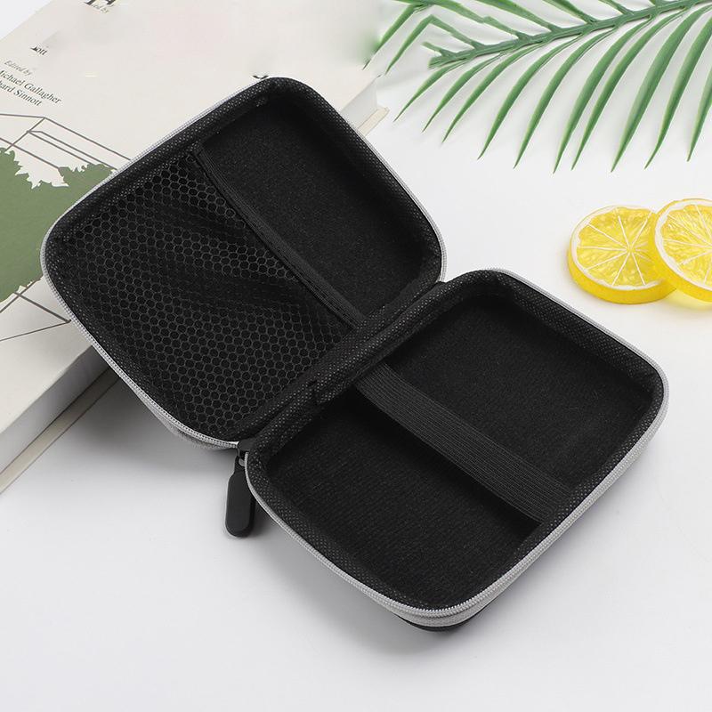 Eva Portable Earphone Storage Bag Usb Data Cable Charger Organizer Bag Charger U Disk Harddisk Shockproof Protective Cover