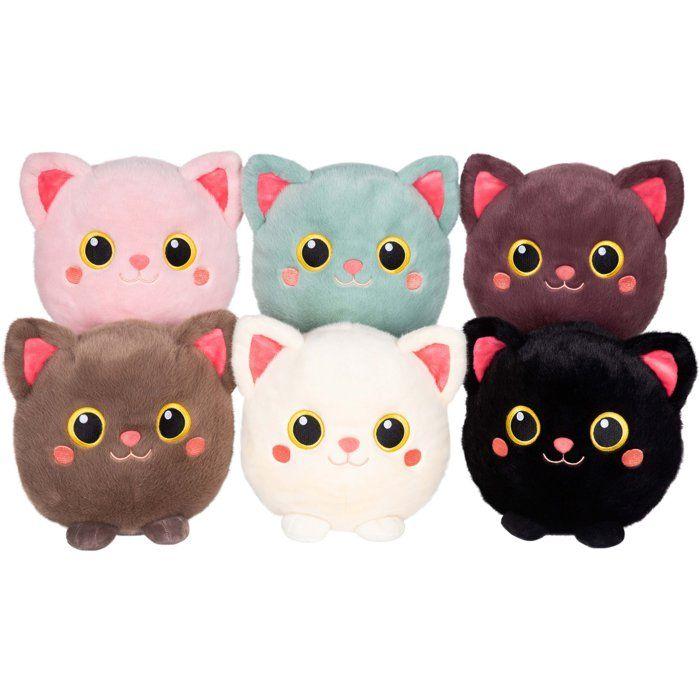 Peluche Moko Maru Kitty - GIPSY TOYS - 20 cm - Noir