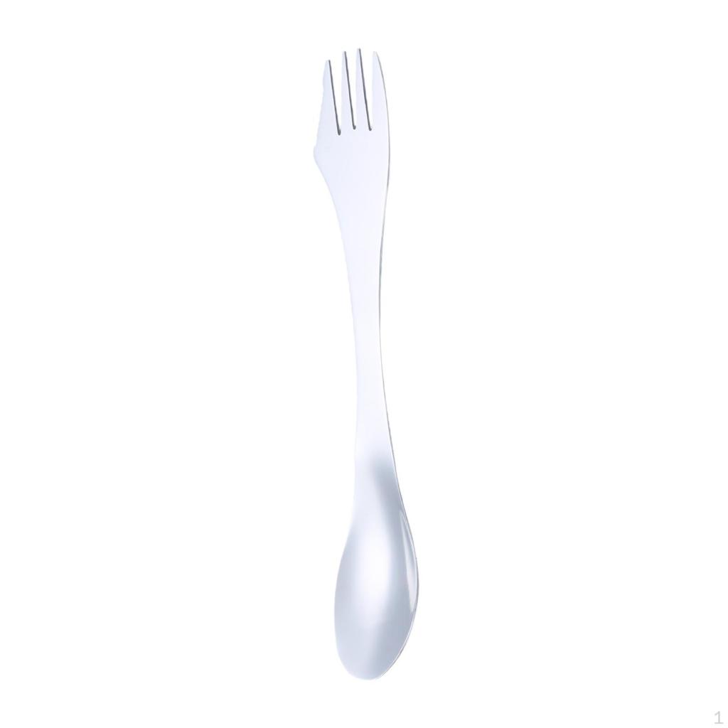 3-in-1 Spork Gabel Löffel Messer Campingbesteck für Rucksacktouren Picknick Küche