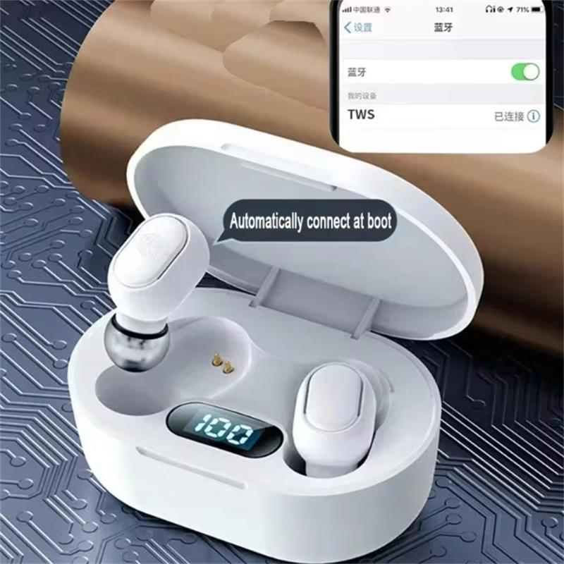 Xiaomi Original E7S Wireless Bluetooth Headset with Mic LED Display Earbuds for iPhone Xiaomi TWS Earphone Bluetooth Headphones Earbuds